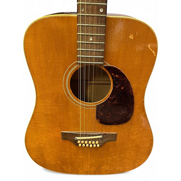 Vintage 1970 Gibson  Blue Ridge 12 1970 Natural 12 String Acoustic Guitar