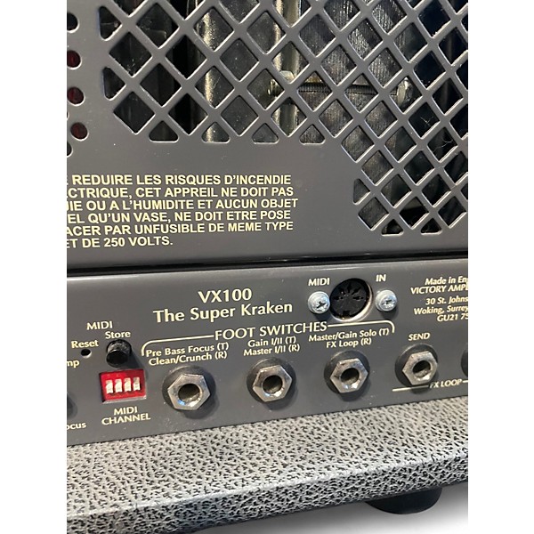 Used Victory VX100 THE SUPER KRAKEN Tube Guitar Amp Head