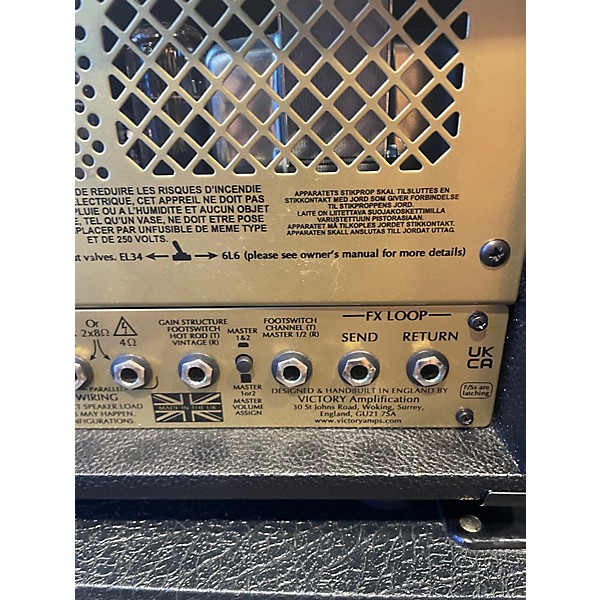 Used Victory VS100 THE SUPER SHERIFF Tube Guitar Amp Head