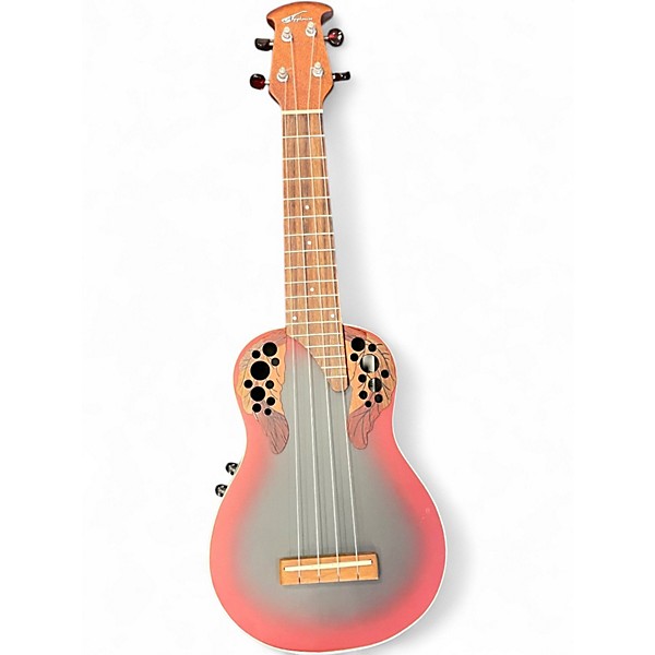 Used Ovation UA20-CCB Cherry Ukulele