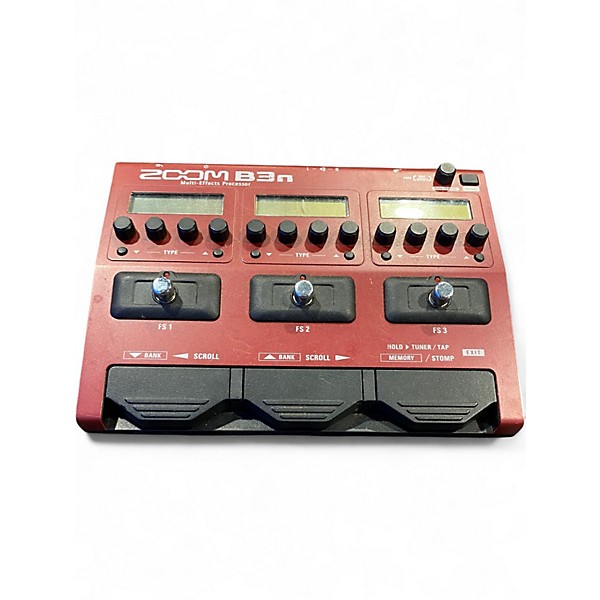 Used Zoom B3n Effect Processor