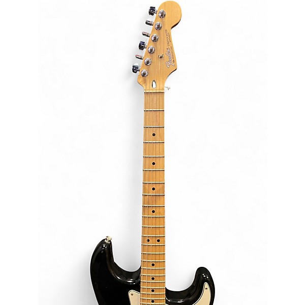 Used 2006 Fender Standard Stratocaster Black Solid Body Electric Guitar
