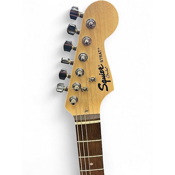 Used Squier Standard Stratocaster 3 Tone Sunburst Solid Body Electric Guitar