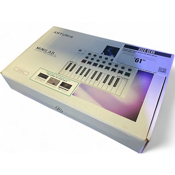 Used Arturia Minilab MKII MIDI Controller