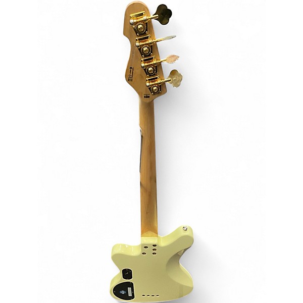 Used ESP gb4 Classic White Electric Bass Guitar