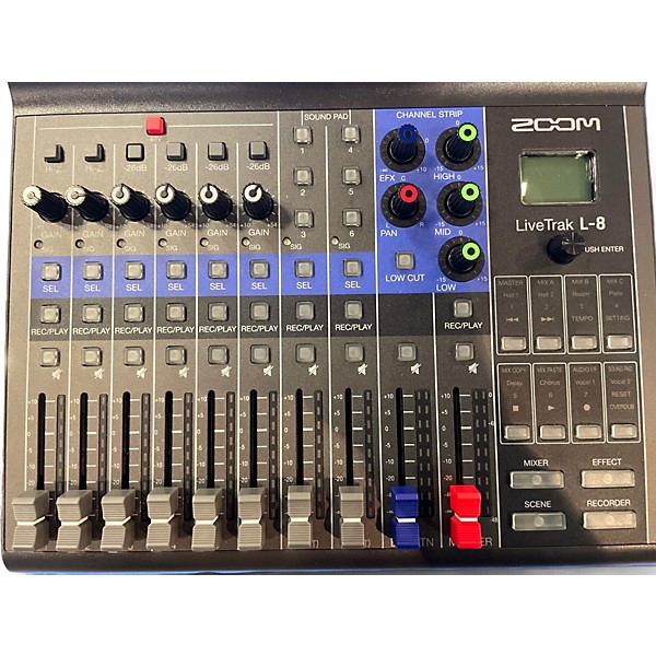 Used Zoom LIVETRAK L-8 Digital Mixer