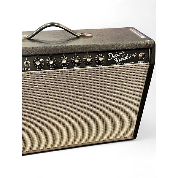 Used Fender 1965 Reissue Deluxe Reverb 22W 1x12 Tube Guitar Combo Amp