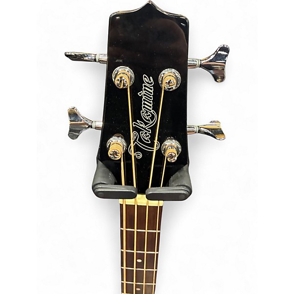 Used Takamine GB30CE Black Acoustic Bass Guitar