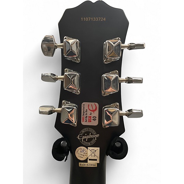 Used Epiphone Les Paul Special I Ebony Solid Body Electric Guitar