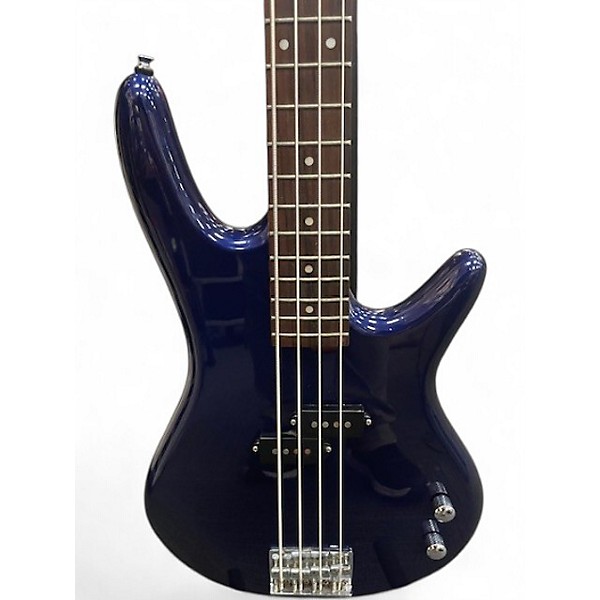 Used Ibanez GSR100 Jewel Blue Electric Bass Guitar