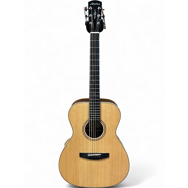 Used Alvarez LF70E Natural Acoustic Electric Guitar