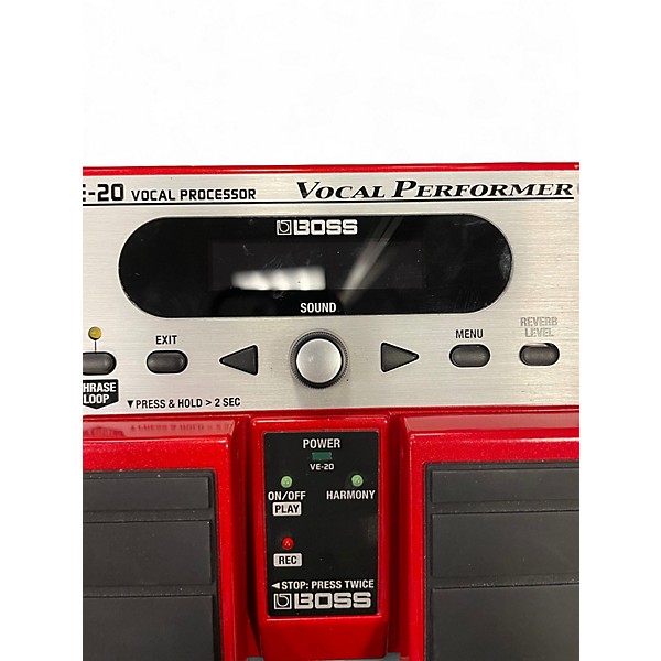 Used BOSS VE20 Vocal Performer Vocal Processor