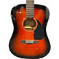 Used Fender CD60 Dreadnought 2 Color Sunburst Acoustic Guitar