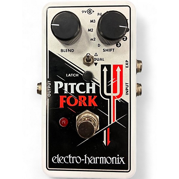 Used Electro-Harmonix Pitch Fork Polyphonic Pitch Shifting Effect Pedal