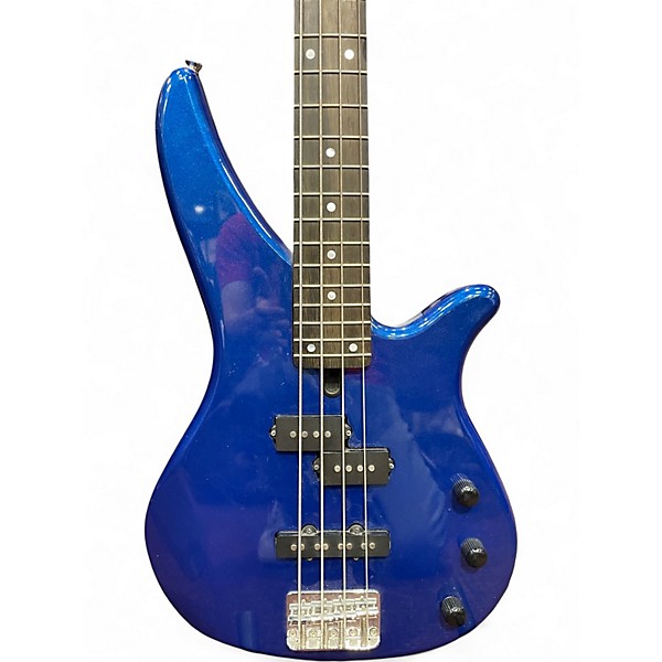 Used Yamaha RBX170 Blue Electric Bass Guitar