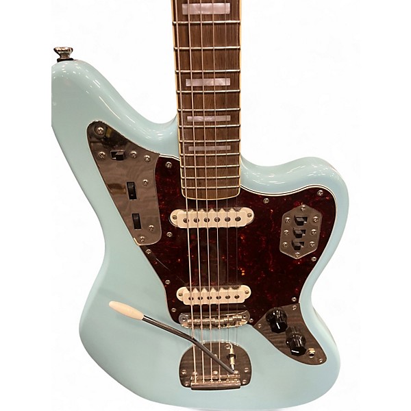 Used Squier Classic Vibe 60s Jazzmaster Daphne Blue Solid Body Electric Guitar
