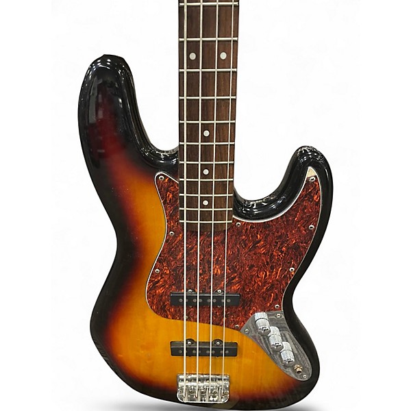 Used Squier Classic Vibe 1960S Jazz Bass 2 Color Sunburst Electric Bass Guitar