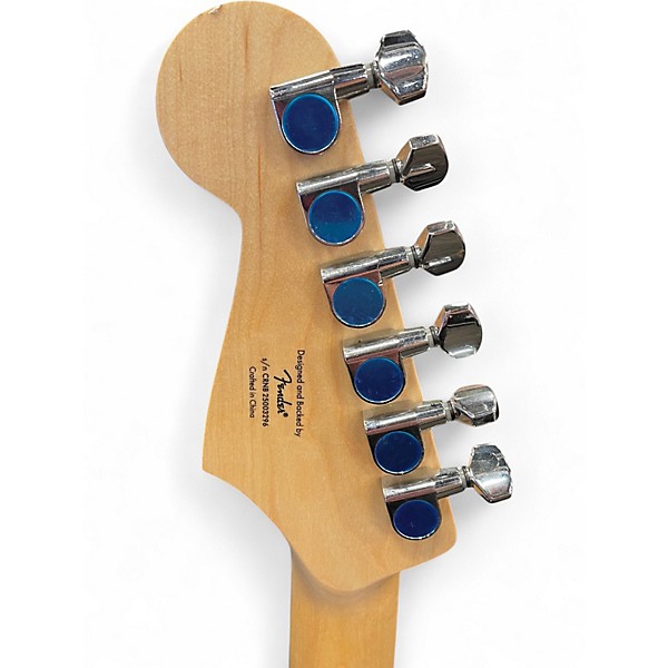 Used Squier Stratocaster 2 Tone Sunburst Solid Body Electric Guitar