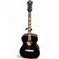 Used Recording King dirty 37 Black Acoustic Guitar