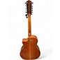 Used Washburn WCG15SCE12 Natural 12 String Acoustic Electric Guitar