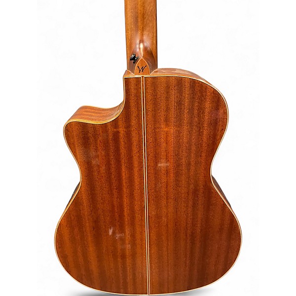 Used Washburn WCG15SCE12 Natural 12 String Acoustic Electric Guitar