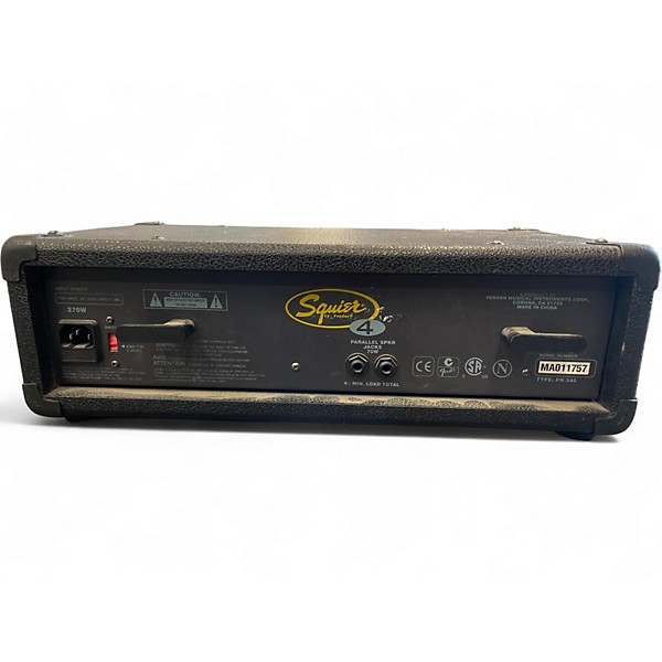 Used Squier 4 CHANNEL POWER MIXER Powered Mixer