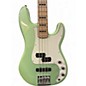 Used Fender Deluxe Precision Bass Special Mint Green Electric Bass Guitar