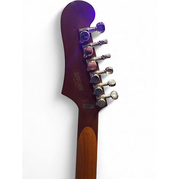 Used Guild Surfliner Deluxe Evergreen Metalic Solid Body Electric Guitar