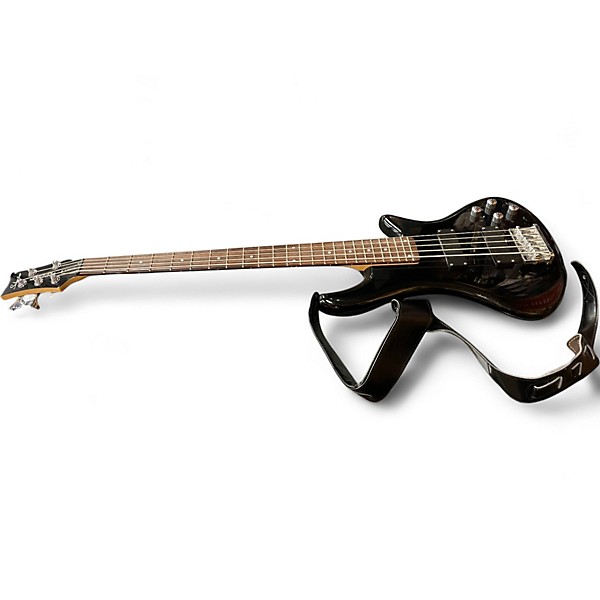 Used Schecter Guitar Research DELUXE 5 BLK Electric Bass Guitar
