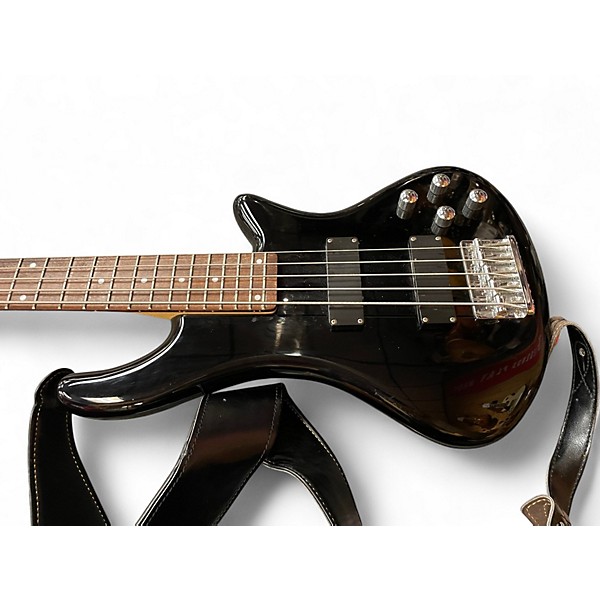 Used Schecter Guitar Research DELUXE 5 BLK Electric Bass Guitar