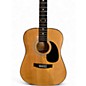 Used Ziv 4105 natural Acoustic Guitar