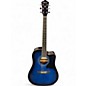 Used Ibanez V70CE Blue Burst Acoustic Electric Guitar thumbnail
