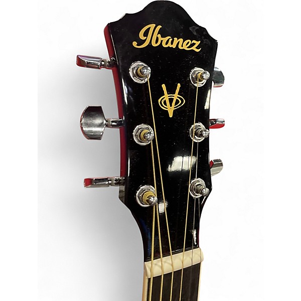 Used Ibanez V70CE Blue Burst Acoustic Electric Guitar