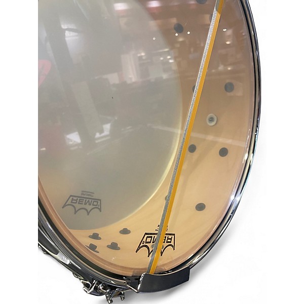 Used Pearl 14in SYMPHONIC PERCUSSION SNARE Black Drum