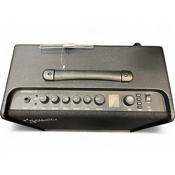 Used Fender Mustang LT50 50W 1x12 Guitar Combo Amp