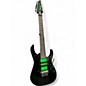 Used Ibanez UV70 Universe Steve Vai Signature 7 String Cosmo Black Solid Body Electric Guitar thumbnail