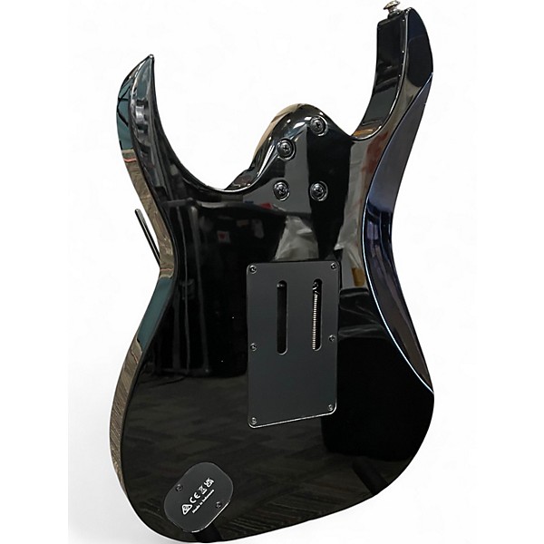 Used Ibanez UV70 Universe Steve Vai Signature 7 String Cosmo Black Solid Body Electric Guitar