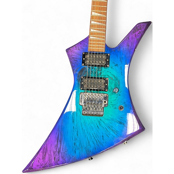 Used Jackson Kelly Pro Series KE3 Eerie Dess Swirl Solid Body Electric Guitar