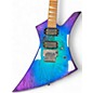 Used Jackson Kelly Pro Series KE3 Eerie Dess Swirl Solid Body Electric Guitar