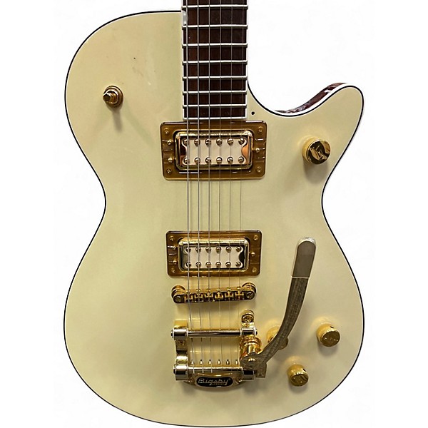 Used Gretsch Guitars G5237TG electromatic jet CHAMPAGNE WHITE Solid Body Electric Guitar