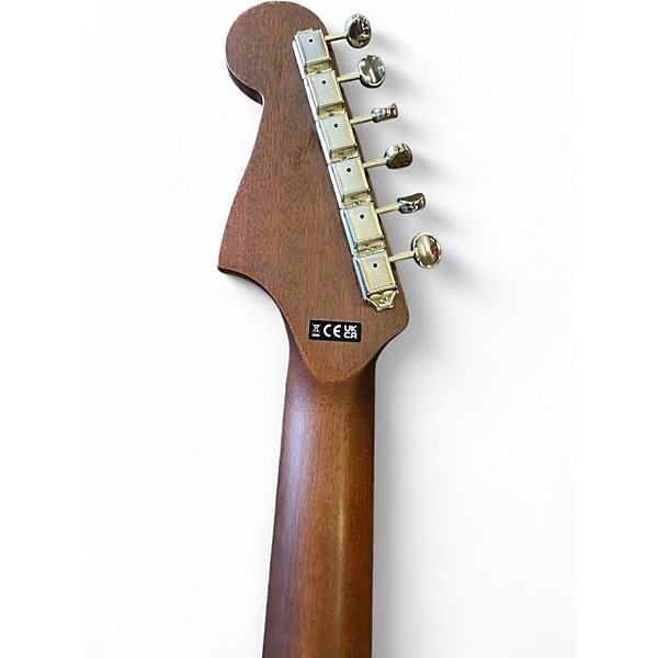 Used Fender MALIBU PLAYER ARG WN ARTIC GOLD Acoustic Electric Guitar