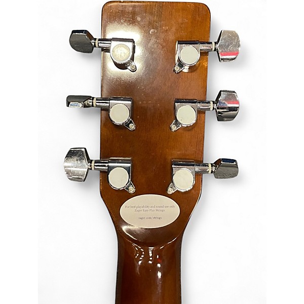 Used Zager Easy Play ZAD01PK Natural Acoustic Guitar