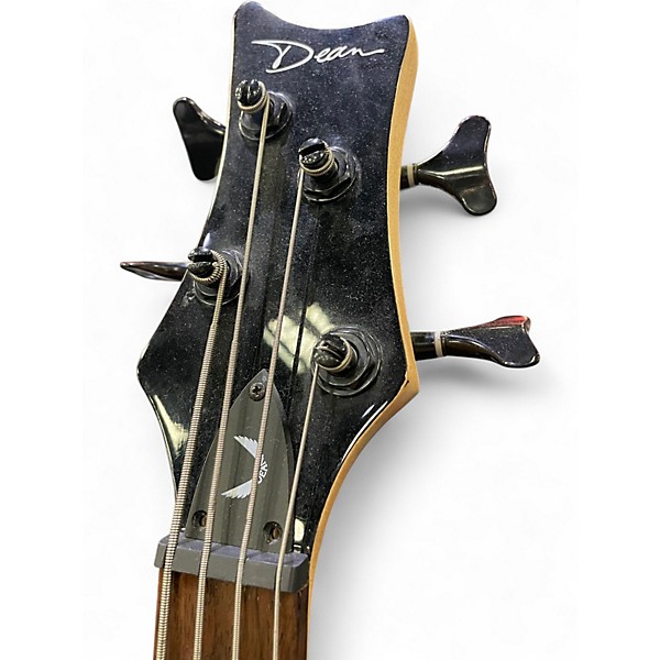 Used Dean E10APJ Black Electric Bass Guitar