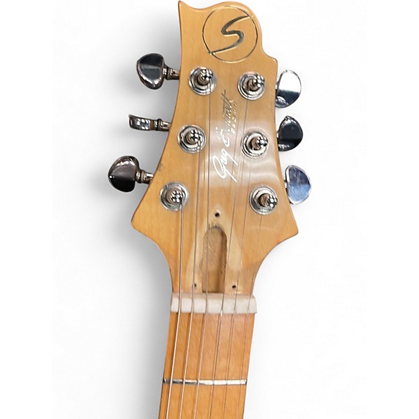 Used Greg Bennett Design by Samick FA 2 Blue Solid Body Electric Guitar