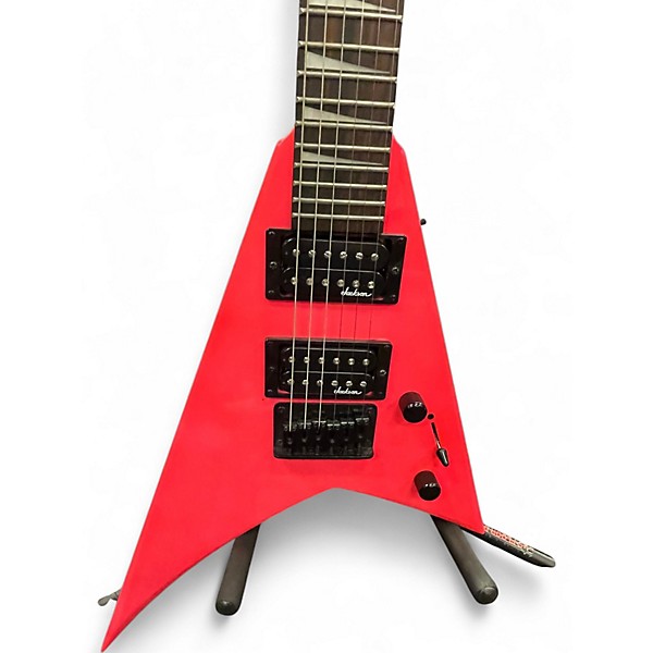 Used Jackson JS1X Minion Pink Solid Body Electric Guitar