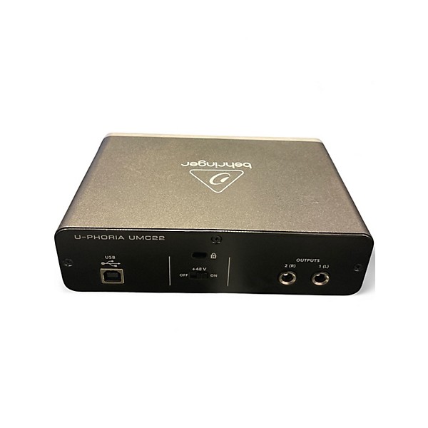 Used Behringer U-Phoria UMC22 Audio Interface