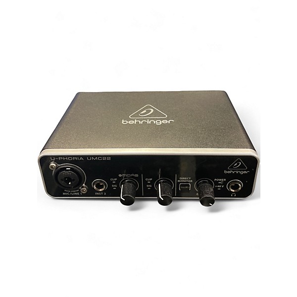 Used Behringer U-Phoria UMC22 Audio Interface