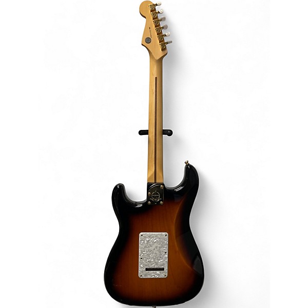 Used Fender 60th Anniversary American Standard Stratocaster 2 Tone Sunburst Solid Body Electric Guitar