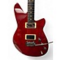 Used Reverend KING BOLT RAFM Trans Red Solid Body Electric Guitar