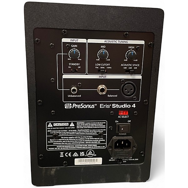 Used PreSonus ERIS STUDIO 4 Powered Monitor